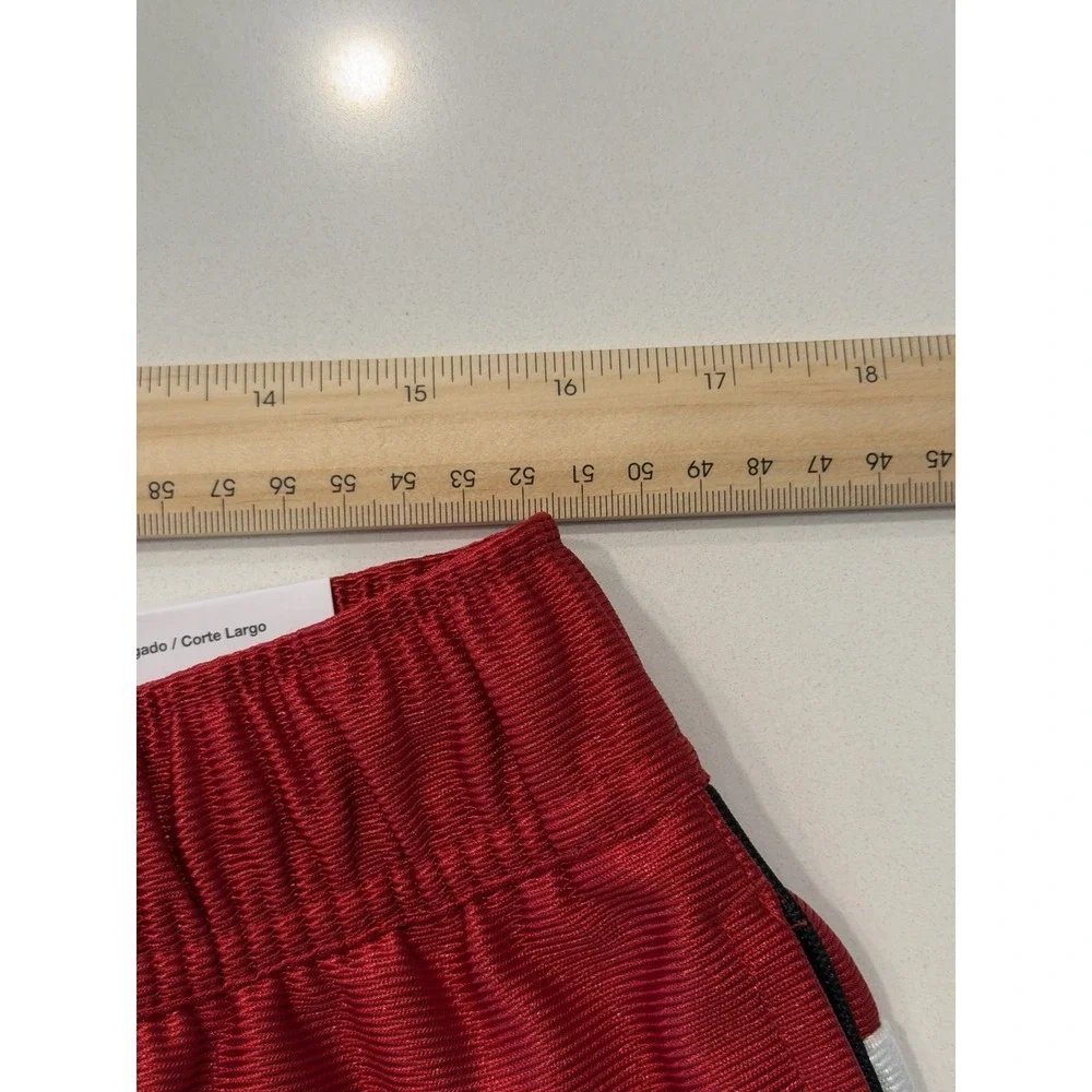 Jordan Brooklyn Cat Scratch Shorts Gym Red White HV0560-687 Mens Large NWT